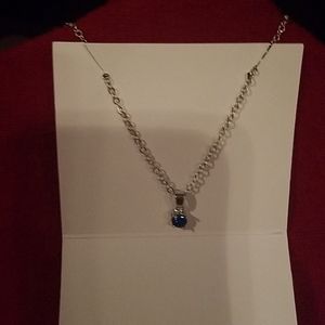 Sapphire Blue Necklace
